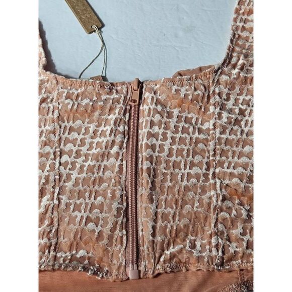 Skims Velvet flocked bustier Nwt - Picture 6 of 16
